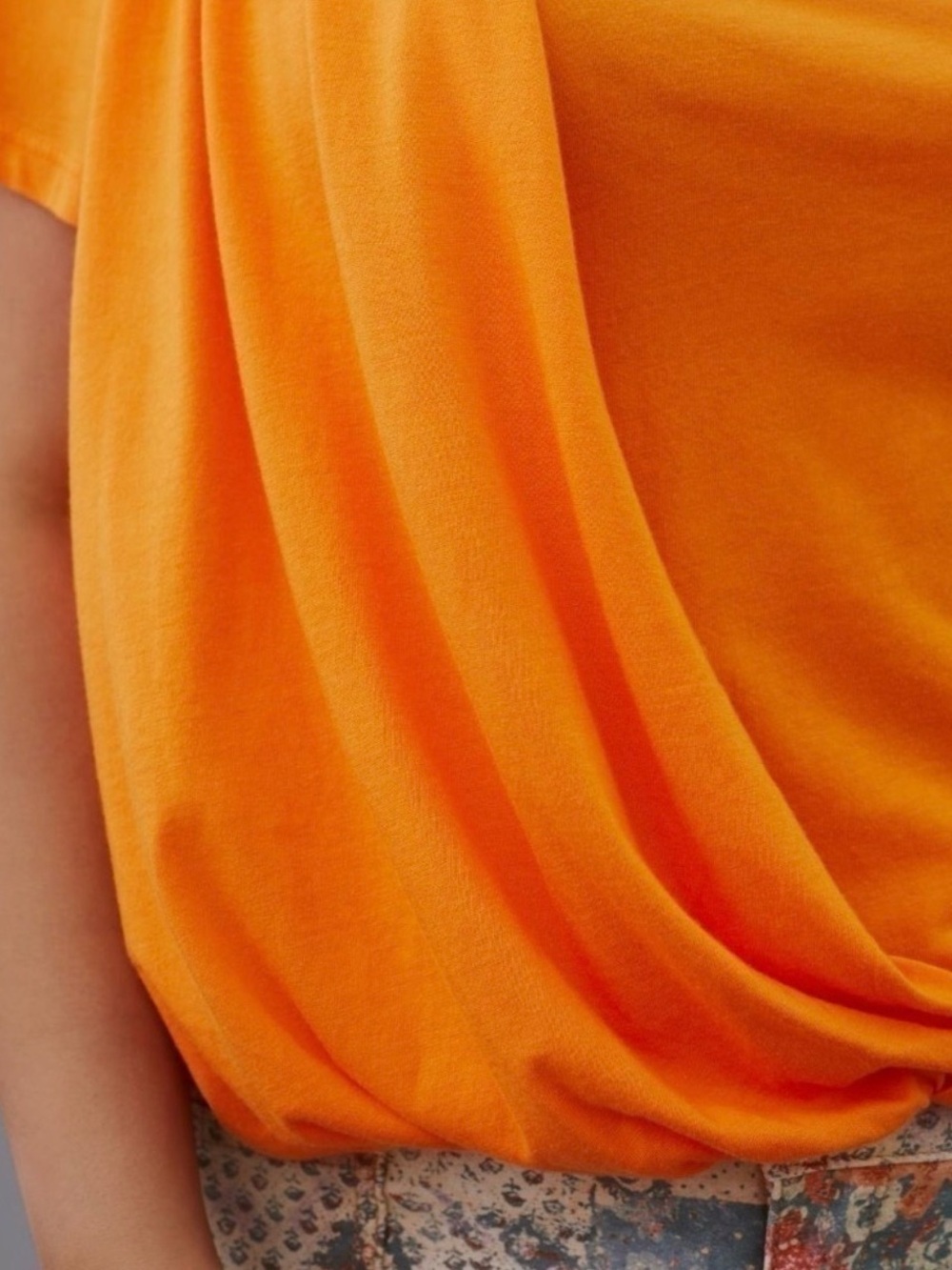 Anthropologie Draped Tee - Picture 2 of 5